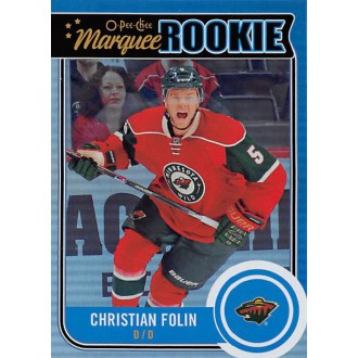 Paralelní karty - Folin Christian - 2014-15 O-Pee-Chee Rainbow No.537