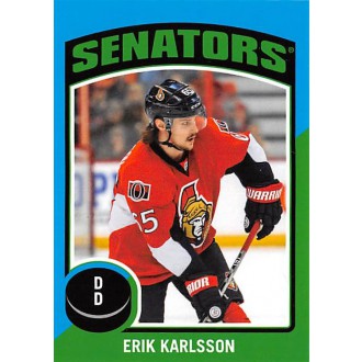 Insertní karty - Karlsson Erik - 2014-15 O-Pee-Chee Stickers No.ST18