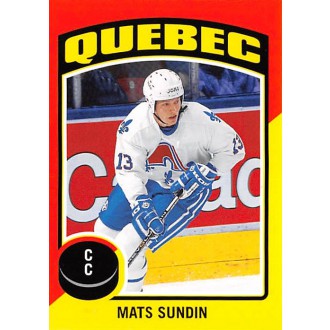 Insertní karty - Sundin Mats - 2014-15 O-Pee-Chee Stickers No.ST55