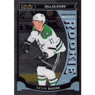 Insertní karty - Shore Devin - 2015-16 O-Pee-Chee Platinum Marquee Rookies No.M14