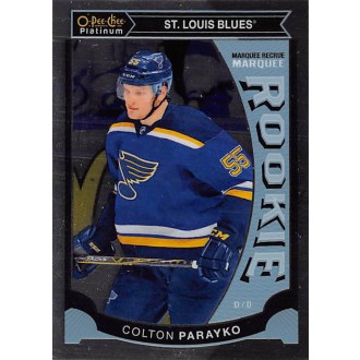 Insertní karty - Parayko Colton - 2015-16 O-Pee-Chee Platinum Marquee Rookies No.M24