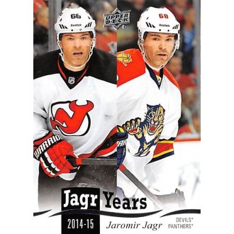 Insertní karty - Jágr Jaromír - 2018-19 Upper Deck Jagr Years No.JJ21