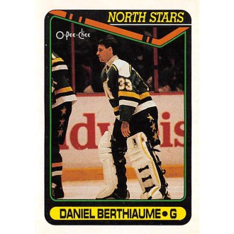 Řadové karty - Berthiaume Daniel - 1990-91 O-Pee-Chee No.247