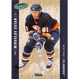 Řadové karty - Šatan Miroslav - 2005-06 Parkhurst No.302
