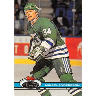 Řadové karty - Andersson Mikael - 1991-92 Stadium Club No.39