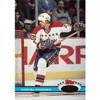 Řadové karty - Pivoňka Michal - 1991-92 Stadium Club No.44