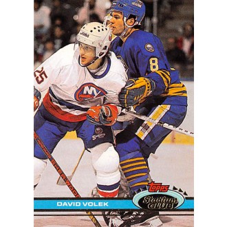 Řadové karty - Volek David - 1991-92 Stadium Club No.204