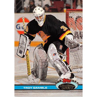 Řadové karty - Gamble Troy - 1991-92 Stadium Club No.218