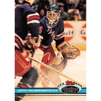 Řadové karty - Vanbiesbrouck John - 1991-92 Stadium Club No.323