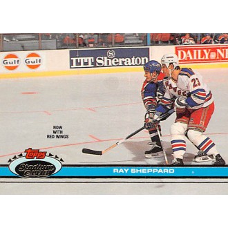 Řadové karty - Sheppard Ray - 1991-92 Stadium Club No.381