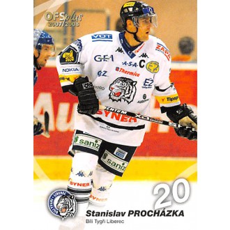 Extraliga OFS - Procházka Stanislav - 2007-08 OFS No.83