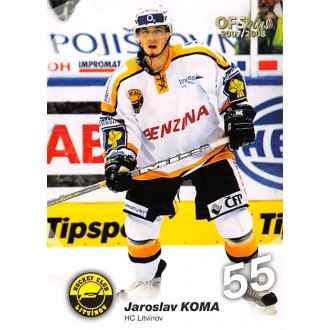 Extraliga OFS - Koma Jaroslav - 2007-08 OFS No.95