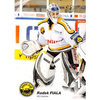 Extraliga OFS - Fiala Radek - 2007-08 OFS No.105
