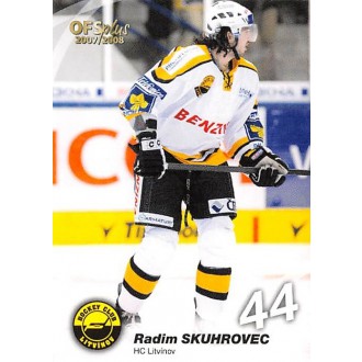 Extraliga OFS - Skuhrovec Radim - 2007-08 OFS No.106
