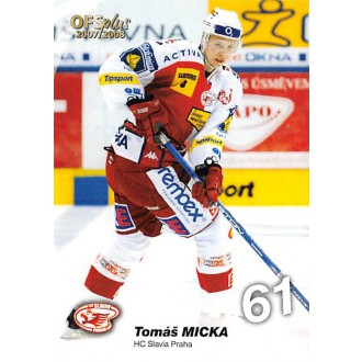 Extraliga OFS - Micka Tomáš - 2007-08 OFS No.281