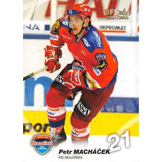 Extraliga OFS - Macháček Petr - 2007-08 OFS No.324