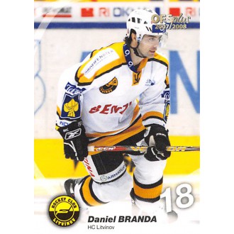 Extraliga OFS - Branda Daniel - 2007-08 OFS No.358