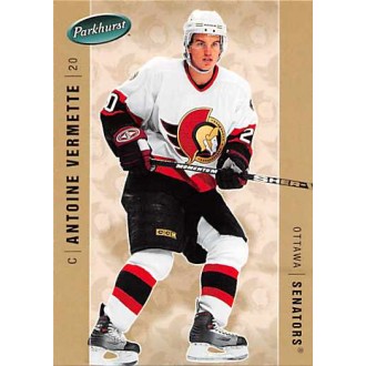 Řadové karty - Vermette Antoine - 2005-06 Parkhurst No.343