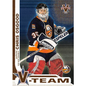 Insertní karty - Osgood Chris - 2001-02 Vanguard V-Team No.6