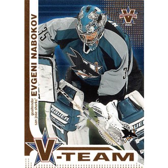 Insertní karty - Nabokov Evgeni - 2001-02 Vanguard V-Team No.9