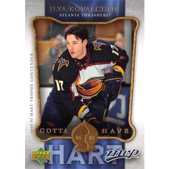 Insertní karty - Kovalchuk Ilya - 2006-07 MVP Gotta Have Hart No.HH19