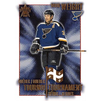 Insertní karty - Weight Doug - 2001-02 Vanguard Quebec Tournament Heroes No.9