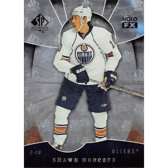 Insertní karty - Horcoff Shawn - 2008-09 SP Authentic Holoview FX No.FX60