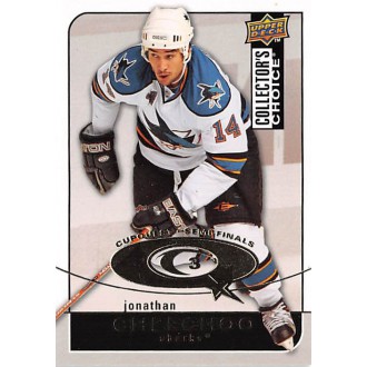Insertní karty - Cheechoo Jonathan - 2008-09 Collectors Choice Cup Quest No.CQ66