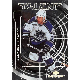 Insertní karty - Pálffy Žigmund - 2000-01 MVP Talent No.M9
