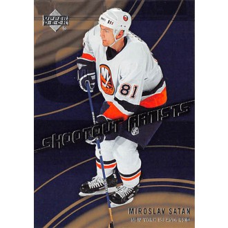 Insertní karty - Šatan Miroslav - 2006-07 Upper Deck Shootout Artists No.SA2