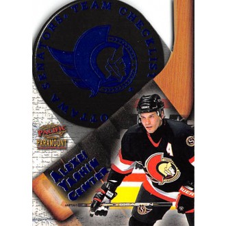 Insertní karty - Yashin Alexei - 1998-99 Paramount Team Checklists Die-Cuts No.18
