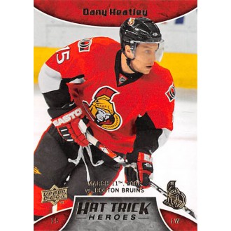 Insertní karty - Heatley Dany - 2008-09 Upper Deck Hat Trick Heroes No.HT10