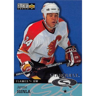 Insertní karty - Iginla Jarome - 1997-98 Collectors Choice Sta Quest No.SQ12