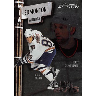 Insertní karty - Comrie Mike, Niedermayer Scott - 2003-04 ITG Action Homeboys No.HB4