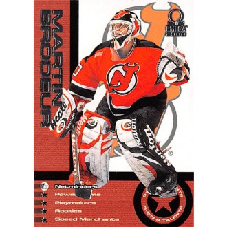 Insertní karty - Brodeur Martin - 1999-00 Omega 5 Star Talents No.28