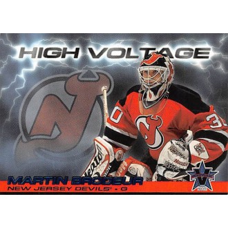 Insertní karty - Brodeur Martin - 2000-01 Vanguard High Voltage No.19