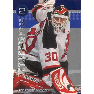 Insertní karty - Brodeur Martin - 2001-02 Between the Pipes He Shoots He Saves Points No.12