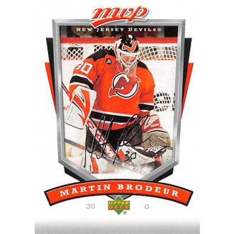 Řadové karty - Brodeur Martin - 2006-07 MVP No.171