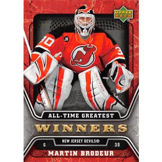 Insertní karty - Brodeur Martin - 2006-07 Upper Deck All-Time Greatest No.ATG13