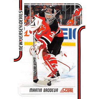 Paralelní karty - Brodeur Martin - 2011-12 Score Glossy No.289