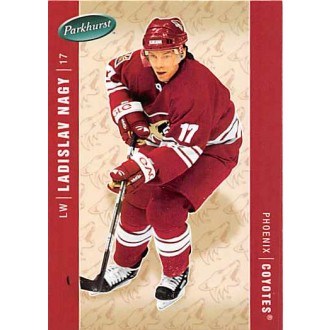Řadové karty - Nagy Ladislav - 2005-06 Parkhurst No.368