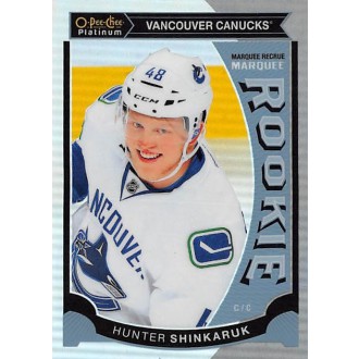 Insertní karty - Shinkaruk Hunter - 2015-16 O-Pee-Chee Platinum Marquee Rookies Rainbow No.M21