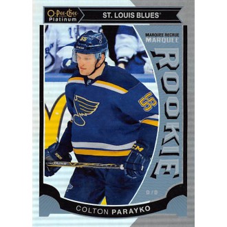 Insertní karty - Parayko Colton - 2015-16 O-Pee-Chee Platinum Marquee Rookies Rainbow No.M24