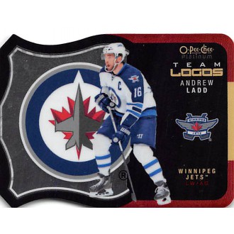 Insertní karty - Ladd Andrew - 2015-16 O-Pee-Chee Platinum Team Logo Die Cuts No.T30