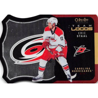 Insertní karty - Staal Eric - 2015-16 O-Pee-Chee Platinum Team Logo Die Cuts No.T6