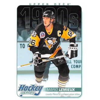 Insertní karty - Lemieux Mario - 2013-14 Upper Deck Hockey Heroes No.HH63