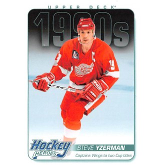 Insertní karty - Yzerman Steve - 2013-14 Upper Deck Hockey Heroes No.HH57
