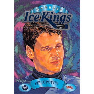 Insertní karty - Potvin Felix - 1993-94 Donruss Ice Kings No.6