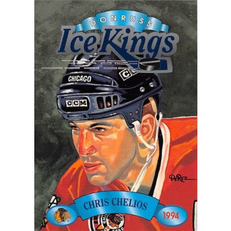 Insertní karty - Chelios Chris - 1993-94 Donruss Ice Kings No.5