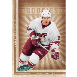 Řadové karty - Ballard Keith - 2005-06 Parkhurst No.656